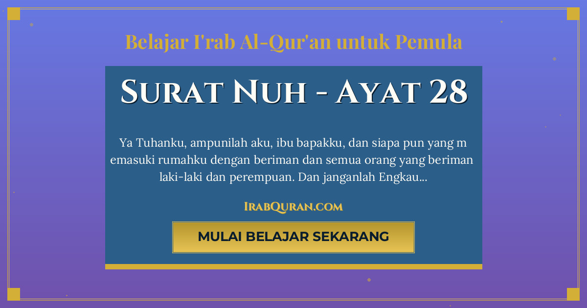 Thumbnail Surat Nuh Ayat 28