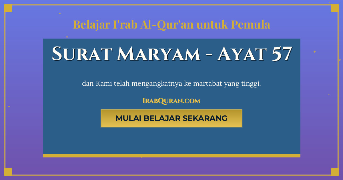 Thumbnail Surat Maryam Ayat 57