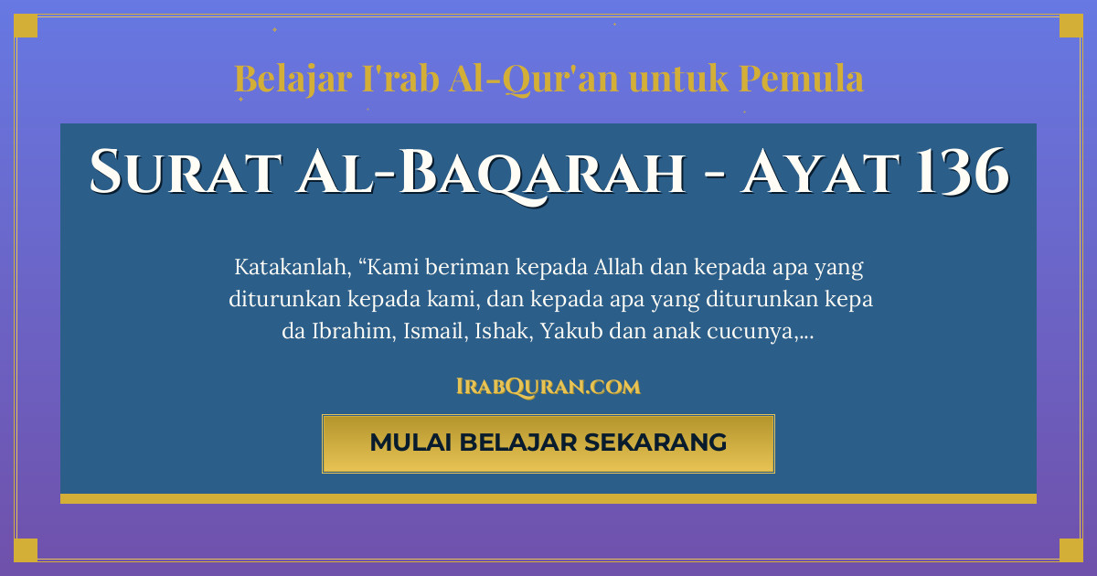 Thumbnail Surat Al-Baqarah Ayat 136