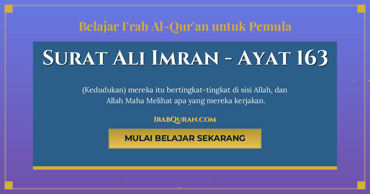 Thumbnail Surat Ali Imran Ayat 163