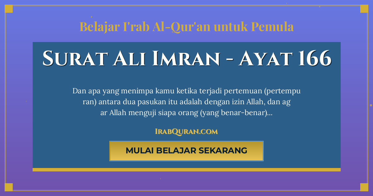 Thumbnail Surat Ali Imran Ayat 166