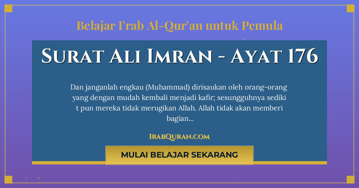 Thumbnail Surat Ali Imran Ayat 176