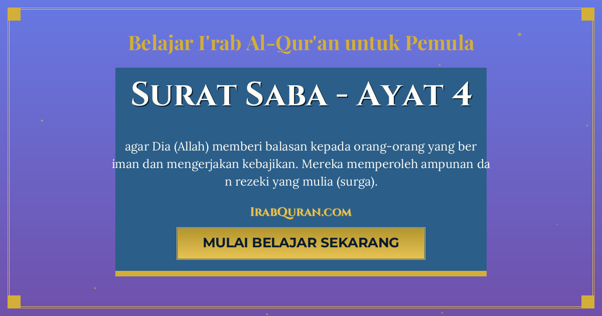 Thumbnail Surat Saba Ayat 4