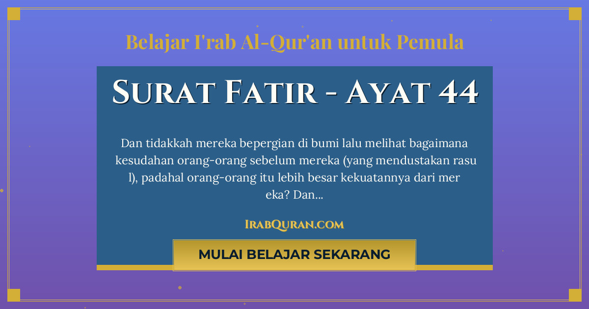 Thumbnail Surat Fatir Ayat 44