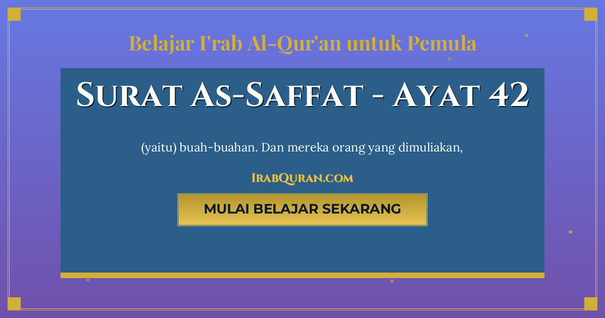 Thumbnail Surat As-Saffat Ayat 42