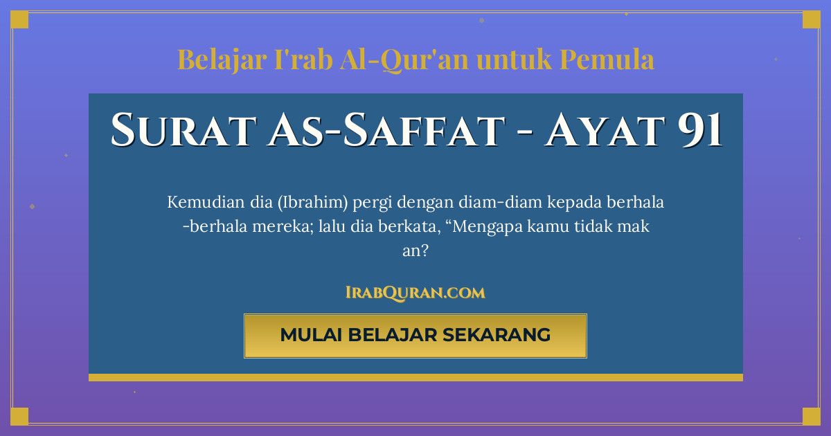 Thumbnail Surat As-Saffat Ayat 91