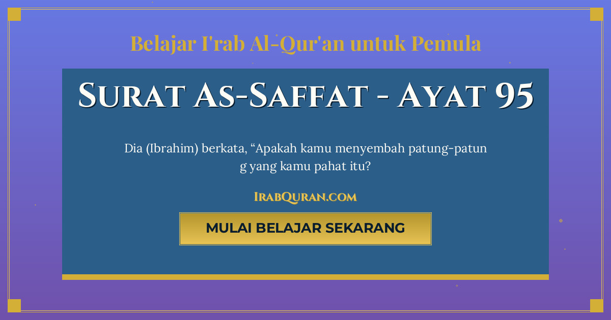 Thumbnail Surat As-Saffat Ayat 95