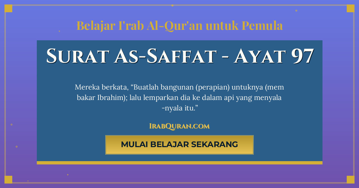 Thumbnail Surat As-Saffat Ayat 97