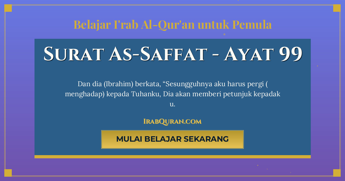Thumbnail Surat As-Saffat Ayat 99