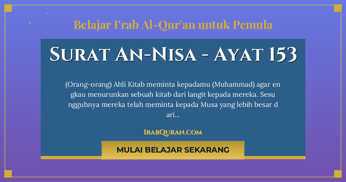 Thumbnail Surat An-Nisa Ayat 153