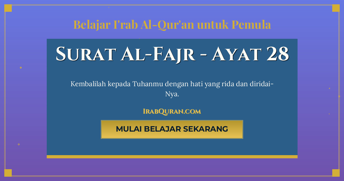 Thumbnail Surat Al-Fajr Ayat 28